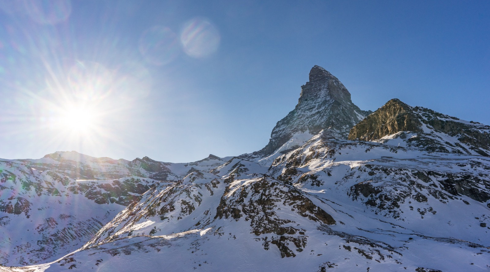 Matterhorn 4478m - de mooiste berg van de alpen met berggids